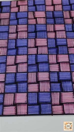 Colorful Geometric Patterns Art | #shorts #shortsfeed #ytshorts #viralshorts #trending #pattern