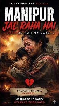 Manipur Jal Raha hai #brokenheart #song