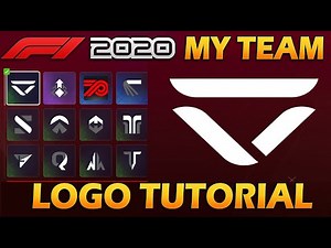 F1 2020 CUSTOM MY TEAM LOGO TUTORIAL!!!!!