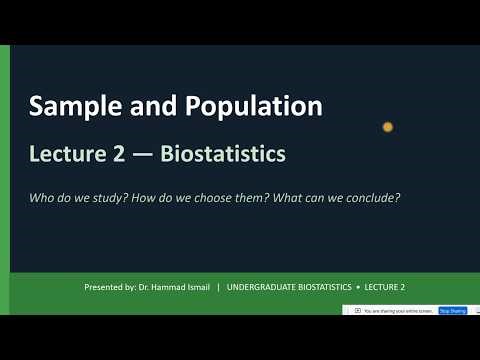 Statistics for Beginners | Understanding Population and Sample in R | Lecture 02
