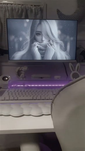 ❄️.*˚ #ゲーム環境 #desksetup #ゲーミングpc #gamingsetup