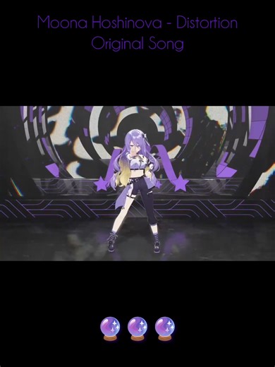 Moona Hoshinova - Distortion (Original Song) #moona #moonahoshinova #moona_live #hololiveclips #holofest7th