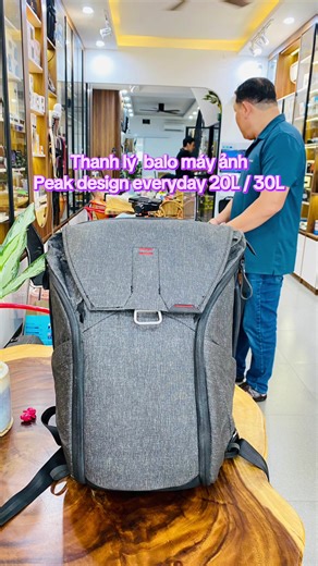 Thanh lý balo đựng náy ảnh Peak design everyday 20L-30L #balopeakdesign#balomayanh#peakdesign.