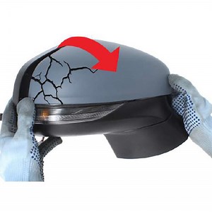 How to fit / replace a Ford Fiesta Mk8 Wing Mirror Cover - Ultimate Styling