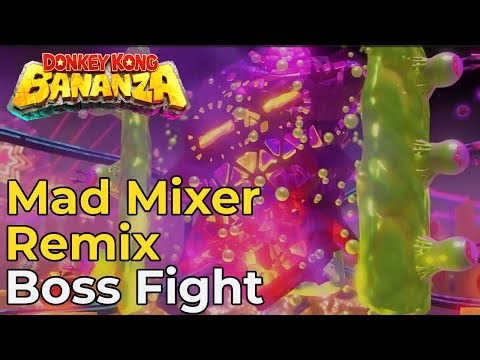 Mad Mixer Remix | Boss fight [Donkey Kong Bananza]