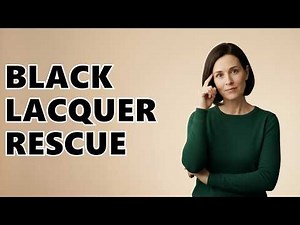 How To Clean Black Lacquer Furniture?
