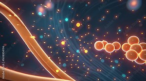 Peptide Therapeutic Delivery Nanoparticle, Peptide‑based therapeutic nanoparticle peptide‑based therapeutic lipid delivery peptide‑based therapeutic release animation