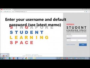 First Time Log In SLS