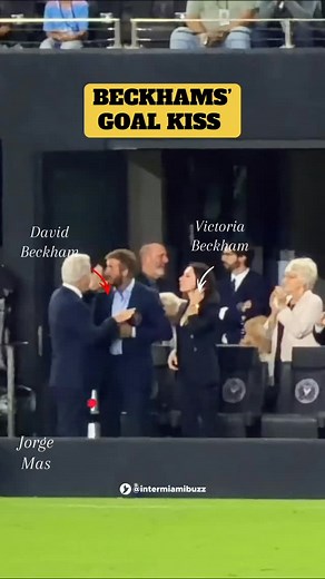 BECKHAM REACTS 💗LOVE GOALS 🔥 Beckham celebrates Inter Miami’s goal with a kiss to Victoria — pure Miami energy. Will the Herons score tonight in the decider (Sat, Nov 8 • 8 PM ET)? Drop your prediction. Link in bio. #intermiamibuzz #messiintermiami #InterMiami #DavidBeckham #VictoriaBeckham #MLS #Playoffs #Miami | Inter Miami Buzz