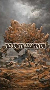 The Earth Elemental #dungeonsanddragons #dungeonmaster #monstermanual