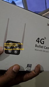 10K views · 104 reactions | CPPLUS Bullet Camera -4G 3MP!! Waterproof! All Sim Support!! 4G!! Two way audio!! Rs.2999 WhatsApp 9698614443 #cpplus #outdoor #bulletcamera #dharapuram | Aishwaryam i TECH | Facebook