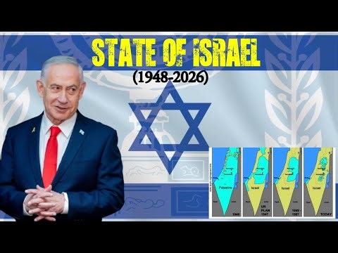 Israel State History (1948-2026) Every Year ||