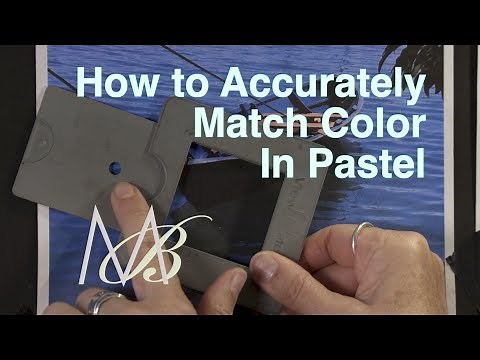 Pastel Painting - How to Accurately Match Color in Pastel