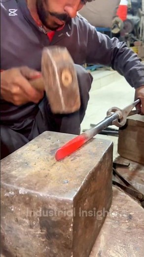 How Chisels Are Made in Factory | High-Temperature Forging & Manufacturing Process #shorts #factory