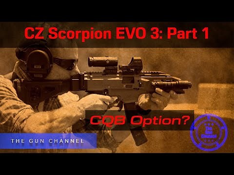 CZ Scorpion EVO 3 Part 1: Lights.. Optics.. Action .. [RE_UPLOAD]