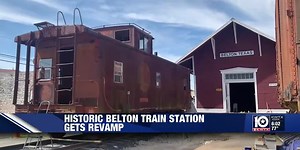Historic Belton train station getting revamped