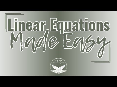 College Algebra: Linear Equations Explained Step-by-Step