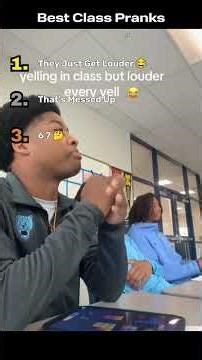 Best Class Pranks #prank #class #viral