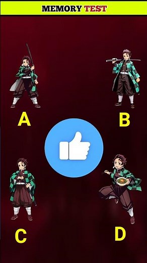 Demon Slayer Memory Challenge 🔥 Tanjiro vs Zenitsu vs Inosuke#MemoryTest #DemonSlayer #AnimeQuiz