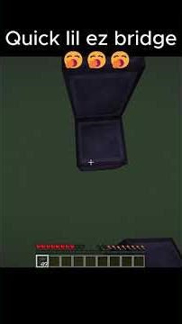 Quick lil ez bridge. #minecraft #bedwars #definetlynotlowtickspeedandcreativemode