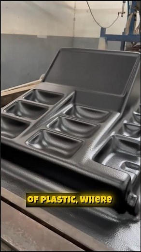 How Plastic Sheets Turn Into Car Parts! | The Amazing Thermoforming Process 🔥 #shorts