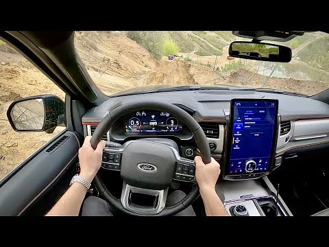 2022 Ford Expedition Timberline - POV Off-Road Driving Impressions
