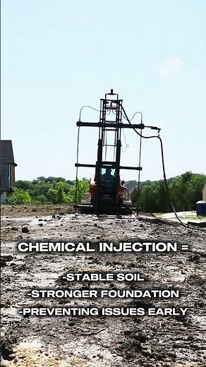 Chemical Injection Stabilizing Soil for Stronger Foundations