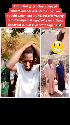 Men Arrested for Exhuming Corpse Head in Saki, Oyo State - Shocking News