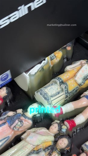 Full-color 3D Print Custom Figures Not good at coloring? Need to mass-print custom figures? Not a problem! Let me show you what a full-color 3D printer can do! Sailner full-color 3D printer J402 Plus, bring your design to life! Chat with us for more details! #sailner #fullcolor3dprinter #3dprinter #customfigure #rapidprototyping