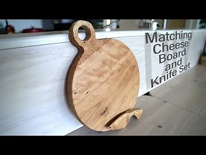 DIY Cheese Board and Knife Set
