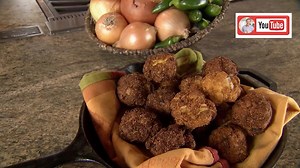 13K views · 487 reactions | I don't know about you, but I can't imagine eating fried fish without hush puppies! Here's a recipe I've used for ages! Watch this entire episode of Garden to Table on YouTube! https://youtu.be/hUXRkkaMXYM | P. Allen Smith | Facebook