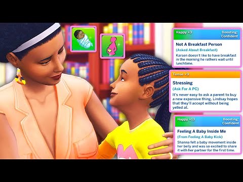 *NEW* REALISTIC LIFE & PREGNANCY MOD // THE SIMS 4 | MOD REVIEW