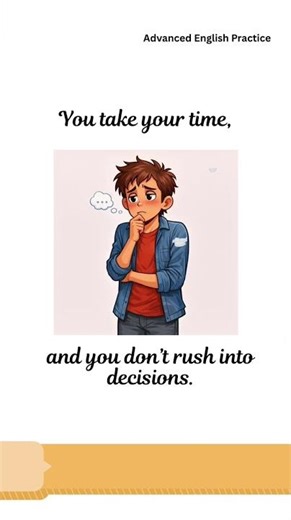 Stop Saying “Indecisive” ❌ Use “Hesitant” Instead (C1 Vocabulary Upgrade)