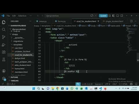 183. set form field and add button on table