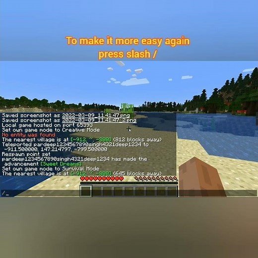 How to find or teleport to your nearest village in Minecraft | AwwKee |