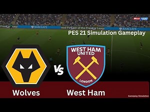 Wolves vs West Ham – Premier League 2025/26 | PES eFOOTBALL Simulation GAMEPLAY