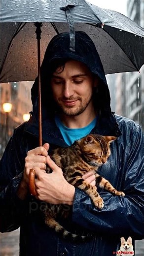 Rescue of an Abandoned Bengal Kitten in the Rain From Weak to Joyful