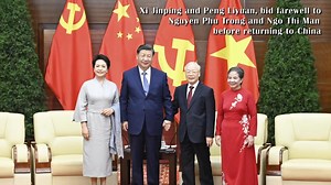 914 reactions · 51 shares | #XiJinping, general secretary of the Communist Party of China Central Committee and Chinese president, paid a state visit to Vietnam on Tuesday and Wednesday. Here are some of the highlight moments of his visit. #XiDiplomacy #XiVisit | Xi's Moments | Facebook