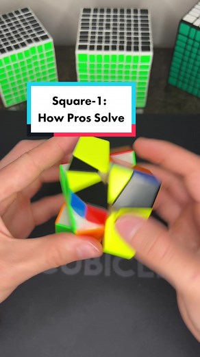Square-1 Rubik's Cube Professional Solver Guide