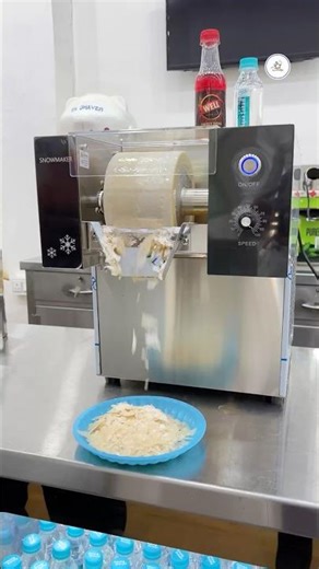 Ice Snow Machine | Bingsu ice snow machine | Instant ice snow making machine #snowflakes