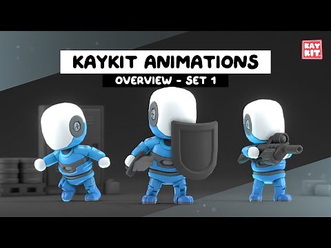 KayKit - Animations - Overview Set 1