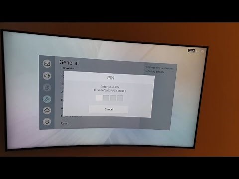 How to Reset Samsung Smart Curved TV