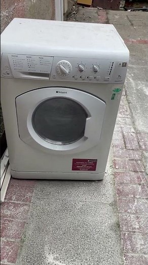 How To Find The Model Number on Hotpoint Washing Machine- Model Aquarius WDL5490 #follow4more