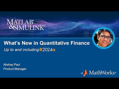 What’s New in Quantitative Finance