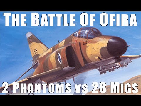 2 PHANTOMS vs 28 MiGs: The Epic First Dogfight Of The Yom Kippur War Analysed