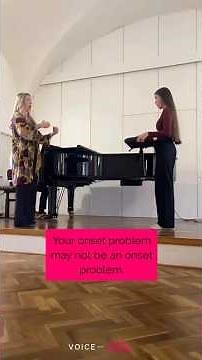 Your Onset Problem May Not Be an Onset Problem | Singing Technique #singingtechnique #vocaltechnique