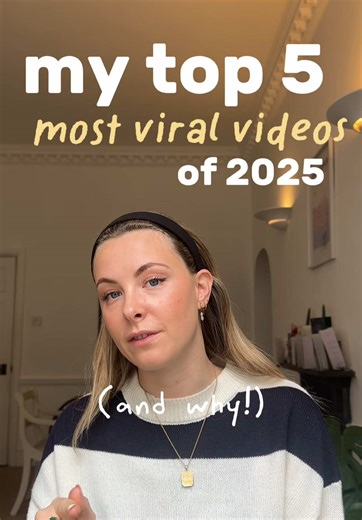 Going through my top 5 most viral videos of 2025 - and breaking down why! 📱 If you aren’t regularly checking your analytics and understanding WHY content did well then you’re missing a super simple trick. Save this post to remind yourself to sort through your own top viewed videos of 2025 and break down any common themes or similarities you can find! ✍🏻 Follow along with Sunday Socials for more socials made simple 👏🏻 #socialmediamanager #socialmediamanagers #smm #socialmediamanagement #socia