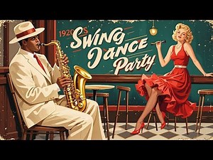Roaring 1920s Swing dance party| 1 Hour Big Band Swing Jazz for Holiday Vibe