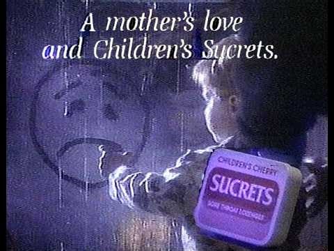 1988 Children's Sucrets throat lozenges musical TV commercial