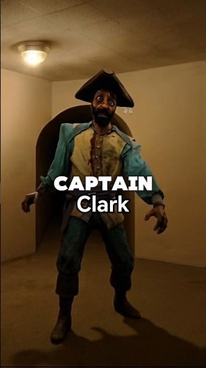 Who is Captain Clark 😱 #backrooms #shorts